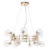 Подвесная люстра Crystal Lux LUXURY SP12 GOLD
