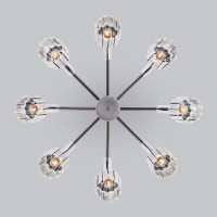 Люстра на штанге Eurosvet 70090/8 графит Smart a045142