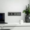 Заглушка Werkel графит рифленый W1159204