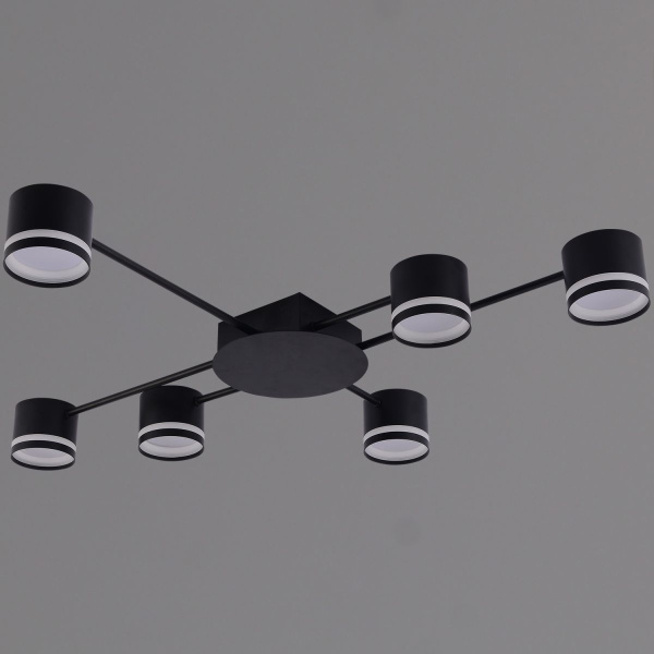 Потолочная люстра Reluce 56730-0.3-06 GX53 BK