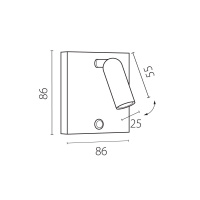 Бра Lightstar Omega 200937