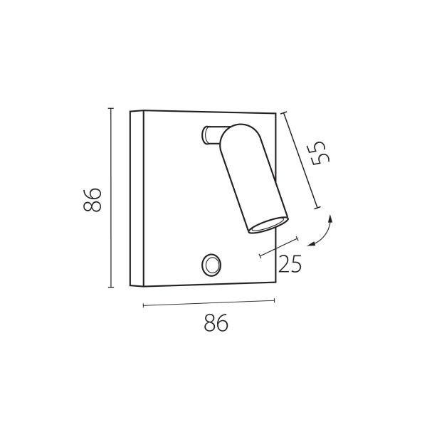 Бра Lightstar Omega 200937
