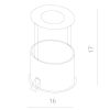 Встраиваемый светильник ARTE Lamp A3120PL-1WH