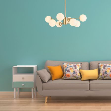Люстра на штанге ImperiumLoft Roundi Brass 305756-23
