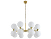Подвесная люстра Newport Ingrid 3840/80 С brass М0070680
