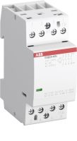 Модульный контактор ABB ESB25-40N-01 (25А АС-1, 4НО), катушка 24В AC/DC