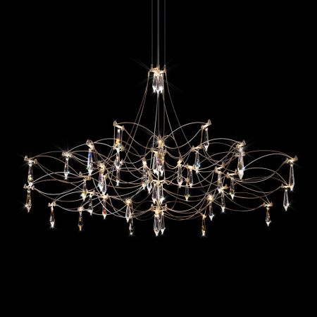 Подвесная люстра Loft IT Mira 10590/1000 Silver Asfour