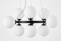 Подвесная люстра Lumina Deco Marsiada LDP 6033-9 BK