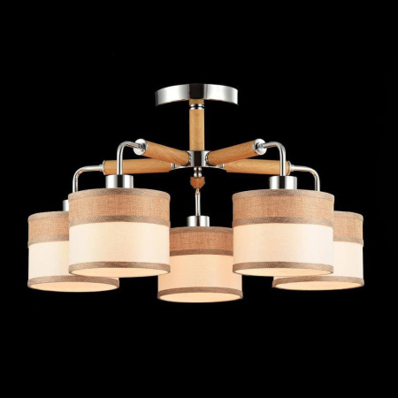 Люстра Freya Helen FR5329-PL-05-CH светло коричневый