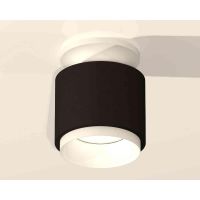 Комплект накладного светильника Ambrella light Techno Spot XS7511040 SBK/SWH черный песок/белый песок (N7925, C7511, N7030)