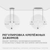 Встраиваемая светодиодная панель безрамочная Apeyron FLP 06-110