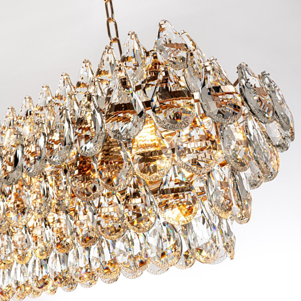 Подвесная люстра Modelux premium ML.8861.17P GD