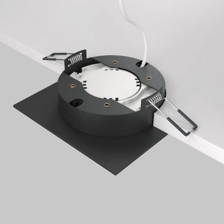 Встраиваемый светильник Maytoni Technical Hoop DL086-GX53-SQ-BW