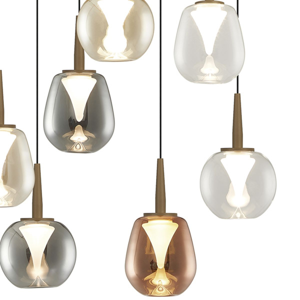 Каскадная люстра Mantra Andromeda 8934+8PL