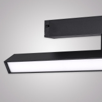 Трековый однофазный светильник AM Group AM533 BK-220V-18W SMART