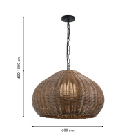 Подвесной светильник Favourite Wicker 4884-1P