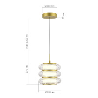 Подвесной светильник ST Luce Frittela SL6239.203.03