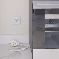 Розетка с вилкой для электроплиты Werkel 250V 32A белый W1189201