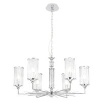 Подвесная люстра Crystal Lux Gloria SP6 Chrome
