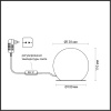 Настольная лампа Odeon Light Marbella 6685/8TL