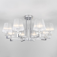 Потолочная люстра Eurosvet Alegria 60125/8 хром Smart (60114/8)