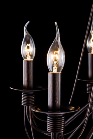 Люстра Freya Velia FR2046-PL-06-BR коричневый