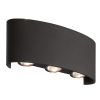 Уличный настенный светильник Arte Lamp Bosto A3722AL-6BK