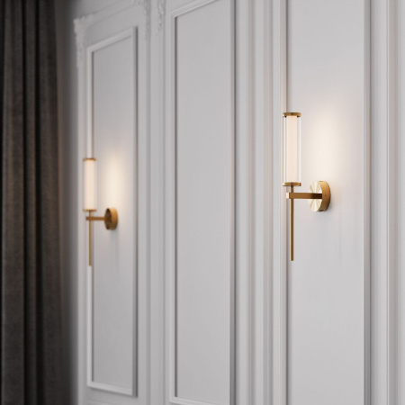 Бра Eurosvet Stark 50387 LED латунь a067955