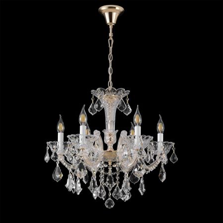 Подвесная люстра Crystal Lux CRISTELLE SP6 GOLD