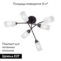 Потолочная люстра Vitaluce V4188-1/6PL