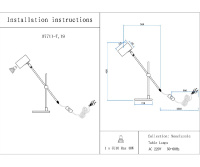 Настольная лампа Kink Light Монто 07711-T,19(20)