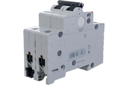 Автоматический выключатель ABB SH202L 2-полюсный  C6 4,5кА
