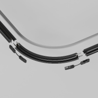 Коннектор радиусный встраиваемый Maytoni Exility TRA044-angle.12B