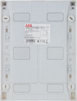 Бокс ABB Mistral41 накладной 24М (2x12) белая дверь с винтовым клеммным блоком