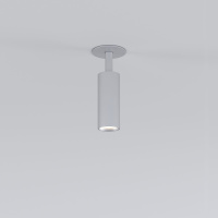 Встраиваемый светодиодный спот Elektrostandard Diffe 25039/Led серебряный a058219