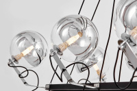 Подвесная люстра Lumina Deco LDP 9110-8-PR BK+CHR