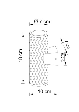 Уличный настенный светильник Arte Lamp Hyadum A3458AL-2BK