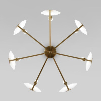 Потолочная люстра Eurosvet Marble 60158/7 латунь Smart a065050
