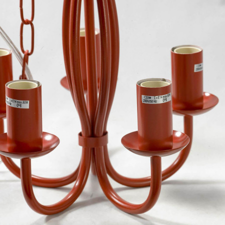 Люстра Lussole Lgo LSP-9915 красный