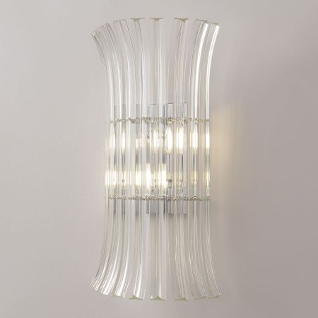 Настенный светильник Crystal Lux CASCADA AP2 CHROME