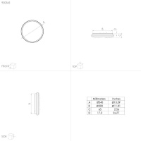 Настенно-потолочный светильник Eglo Pinetto 900365