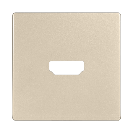 Накладка для розетки HDMI шампань WL11-HDMI-CP Werkel