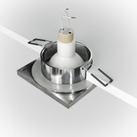 Встраиваемый светильник Maytoni Technical Stark DL083-01-GU10-SQ-S