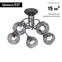 Потолочная люстра Vitaluce V4309-1/5PL