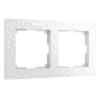 Рамка Werkel Hammer на 2 поста белый W0022401