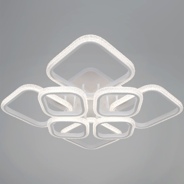 Потолочная люстра Reluce 06335-0.3-4+4A WH (RGB)