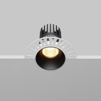 Встраиваемый светильник Maytoni Dip DL119-10W-2.7K-TRS-B