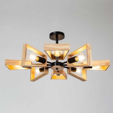 Люстра на штанге Arte Lamp Brussels A8030PL-8BK