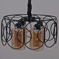 Подвесная люстра Reluce 03883-0.4-04 BK