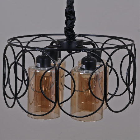 Подвесная люстра Reluce 03883-0.4-04 BK